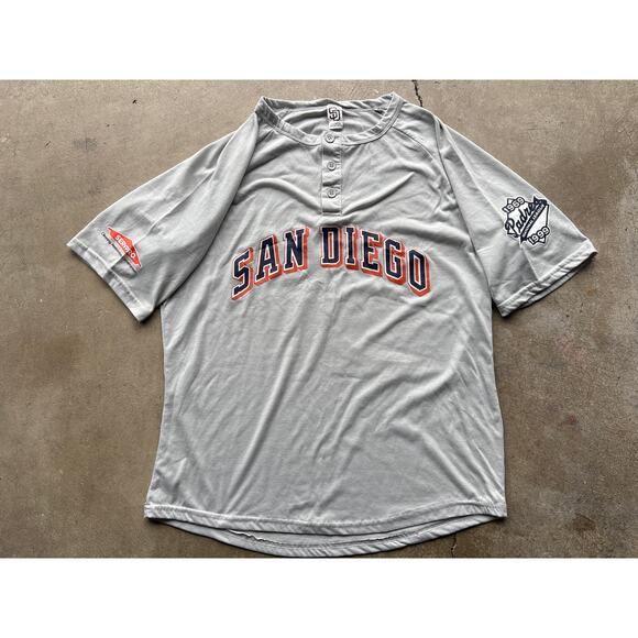 San Diego Padres large shirt 1999 National League baseball Tony Gwynn 19 y2k - Picture 1 of 3